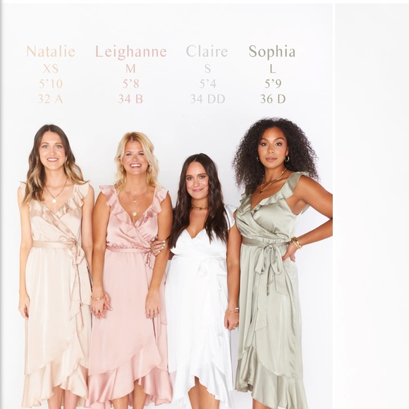 Show Me Your Mumu Samantha Ruffle Wrap Dress in Gold - Picture 6 of 6